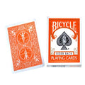 Bicycle regolari formato poker (dorso arancione) Mazzo Di Carte Bicycle - Fabbrica Magia