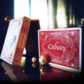 Cardistry Calligraphy Red Mazzo Di Carte Bicycle - Fabbrica Magia