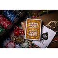 Glamor Nugget Limited Edition Playing Cards ( Brown ) Mazzo Di Carte Bicycle - Fabbrica Magia