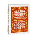 Glamor Nugget Limited Edition Playing Cards ( Dark Red ) Mazzo Di Carte Bicycle - Fabbrica Magia